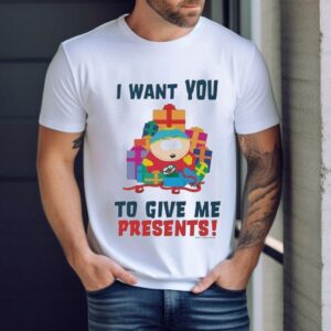 South Park I Want You To Give Me Presents Merry Christmas Shirt