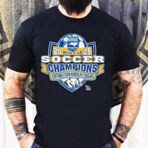 Southwestern Randolph Cougars Nchsaa Men’s 4a 2025 Soccer Division Champions Shirt