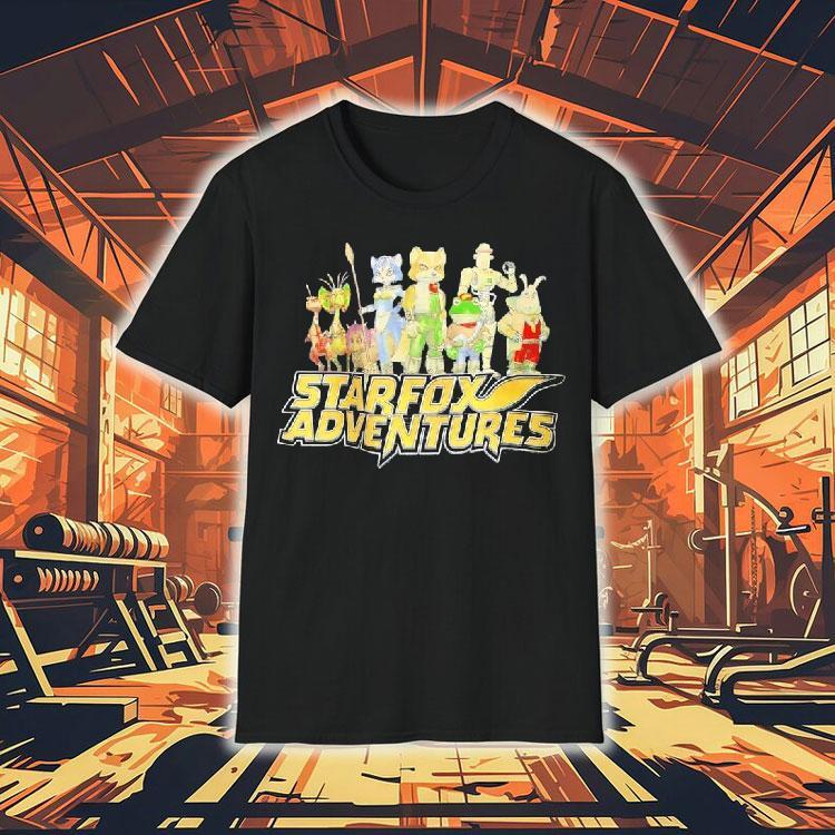 Star Fox Adventures Characters Shirt Star Fox Adventures Characters Shirt