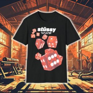 Stussy Rollers New York Los Angeles Tokyo London Paris Dices Shirt