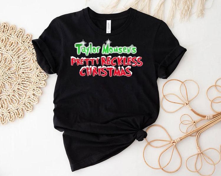 Taylor Momsen The Pretty Reckless Christmas Logo Shirt Taylor Momsen The Pretty Reckless Christmas Logo Shirt
