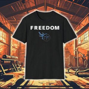 Tennessee Titans X Charlie Kirk Freedom Logo Shirt