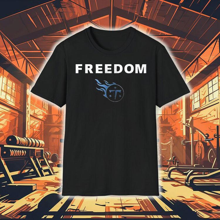 Tennessee Titans X Charlie Kirk Freedom Logo Shirt Tennessee Titans X Charlie Kirk Freedom Logo Shirt
