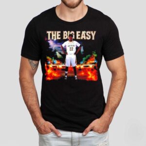 The Big Easy Derik Queen New Orleans Pelicans Features Tshirt