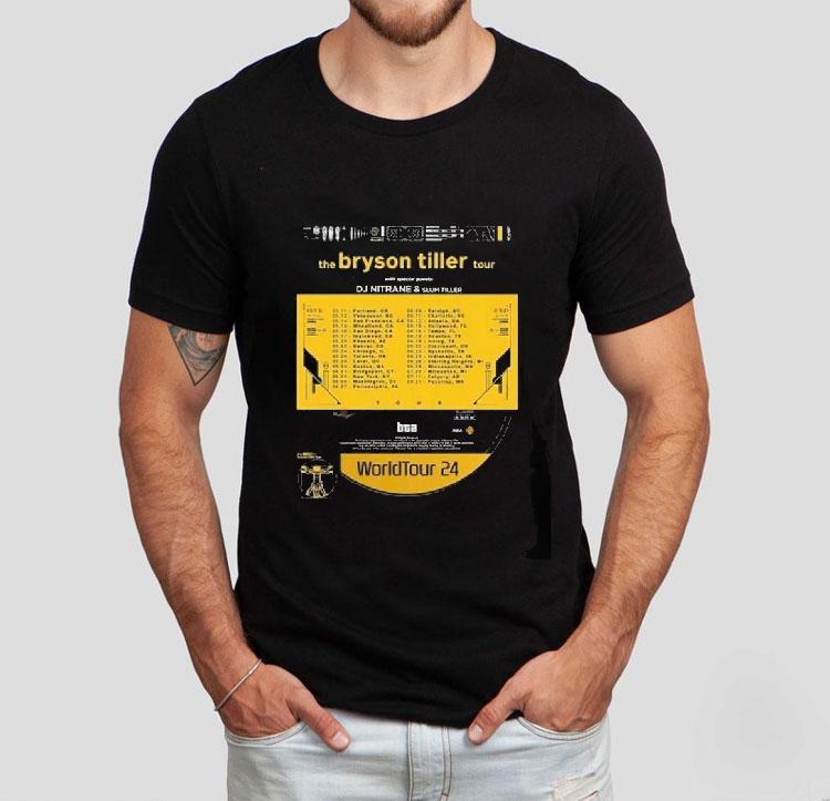 The Bryson Tiller Tour 2024 Shirt The Bryson Tiller Tour 2024 Shirt