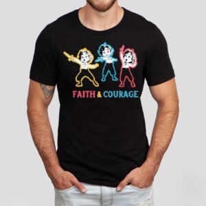 The King Of Kings Faith And Courage Shirt