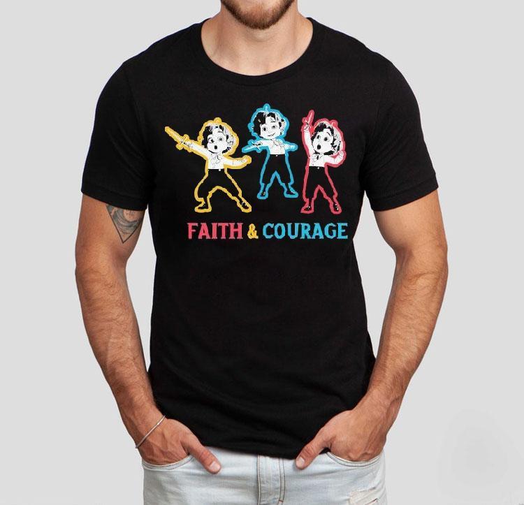 The King Of Kings Faith And Courage Shirt The King Of Kings Faith And Courage Shirt