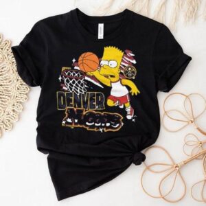 The Simpsons Bart X Denver Nuggets Shirt
