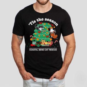 Tis The Season For Cats Coastal Bend Cat Rescue Shirt