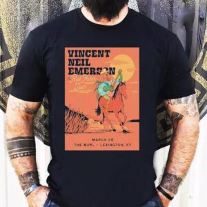 Vincent Neil Emerson Lexington Ky March 28 2026 Rooster Shirt