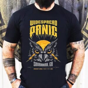 Widespread Panic Savannah Georgia At Enmarket Arena On October 31 And November 1 2025 Shirt