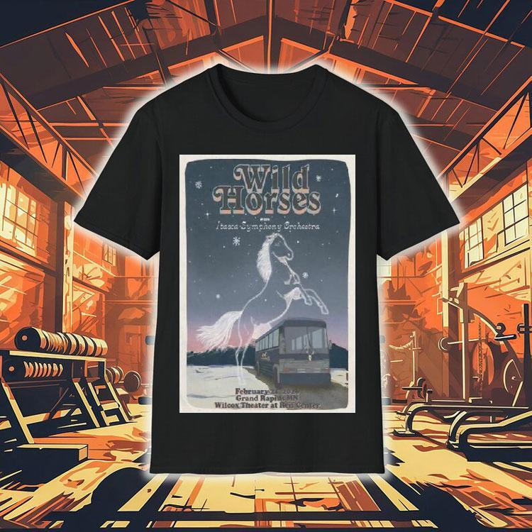 Wild Horses At Wilcox Theater At Reif Center On Feb 21 2026 Shirt Wild Horses At Wilcox Theater At Reif Center On Feb 21 2026 Shirt