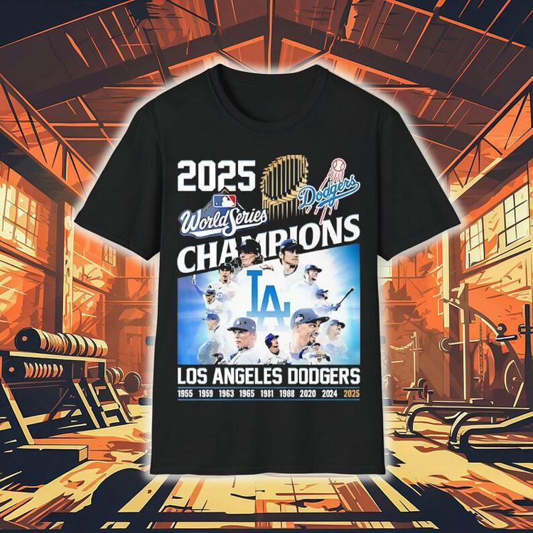 World Series 2025 Champions Los Angeles Dodgers Shirt World Series 2025 Champions Los Angeles Dodgers Shirt