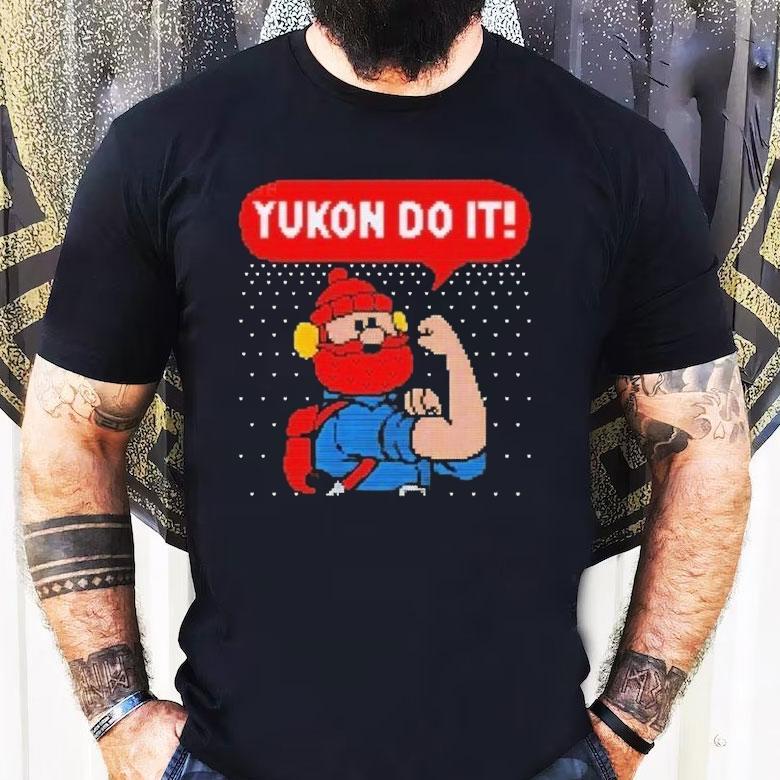 Yukon Cornelius Rudolph The Red Nosed Reindeer X Rosie The Riveter Yukon Do It Shirt Yukon Cornelius Rudolph The Red Nosed Reindeer X Rosie The Riveter Yukon Do It Shirt
