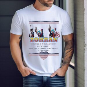 Zohran New York City Housing Is A Human Right Not A Luxury Shirt