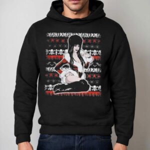 2023 Elvira Dark Xmas Ugly Christmas Shirt 2 Elvira Dark Xmas Ugly Christmas Hoodie