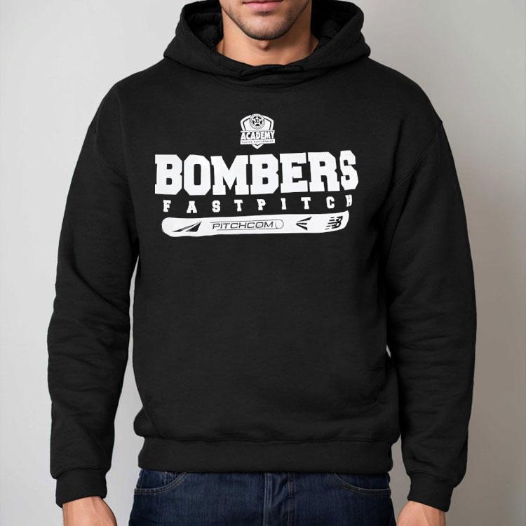 Academy Player Development Bombers Fastpitch Pitchcom Shirt Academy Player Development Bombers Fastpitch Pitchcom Shirt