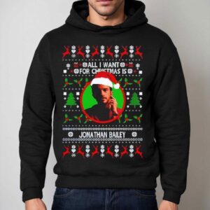 All I Want For Christmas Is Jonathan Bailey Hoodie