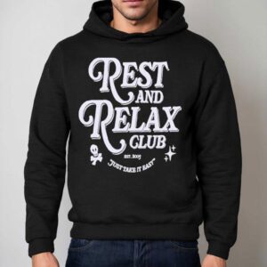 All Time Low Rest And Relax Club Just Take It East Est Hoodie