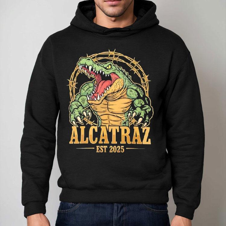 Alligator Alcatraz Muscle Florida Everglades Est 2025 Shirt Alligator Alcatraz Muscle Florida Everglades Est 2025 Shirt
