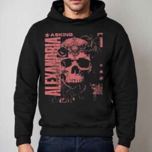 Asking Alexandria Let The Dead Take Me Skull Hoodie