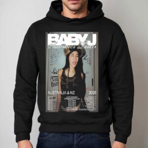 Baby J Summer Tour Australia Nz 2025 Shirt 2 Baby J Summer Tour Australia Nz Hoodie