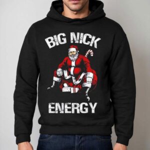 Big Nick Energy Christmas Santa Hoodie
