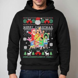 Bob’s Burgers Family Santa Claus Merry Christmas Shirt 2 Bob S Burgers Family Santa Claus Merry Christmas Hoodie
