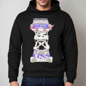 Born X Raised Los Angeles Dodgers Championship Ring Chrome Hoodie