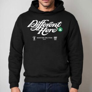 Boston Celtics Nba Playoffs Mantra Different Here Hoodie