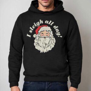 Bunker Gear I Sleigh All Day Santa Christmas Shirt 2 Bunker Gear I Sleigh All Day Santa Christmas Hoodie