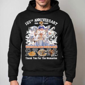 Chicago Bears Thank You For The Memories 105th Anniversary 1920 2025 Shirt 2 Chicago Bears Thank You For The Memories Th Anniversary Hoodie