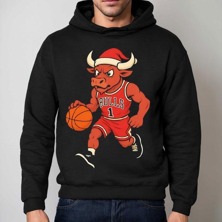 Chicago Bulls Christmas Mascot Shirt Chicago Bulls Christmas Mascot Shirt