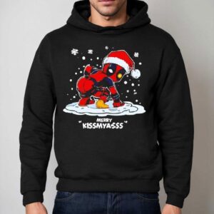 Deadpool Merry Kissmyass Shirt 2 Deadpool Merry Kissmyass Hoodie