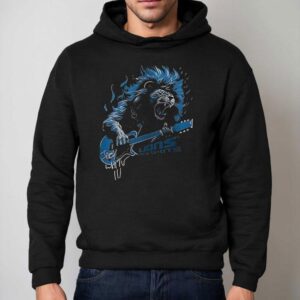Detroit Lions X Jack White Another One Bites The Dust Mascot Signature Shirt 2 Detroit Lions X Jack White Another One Bites The Dust Mascot Signature Hoodie