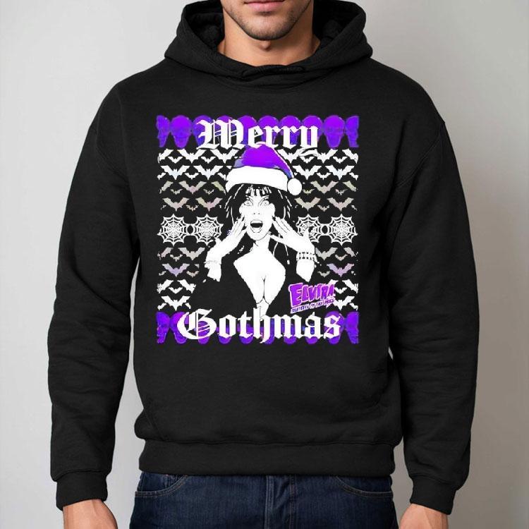 Elvira Merry Gothmas Christmas Skulls Shirt Elvira Merry Gothmas Christmas Skulls Shirt