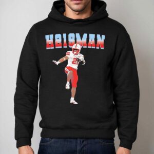 Emmett Johnson Hsman Nebraska Cornhuskers Football Hoodie