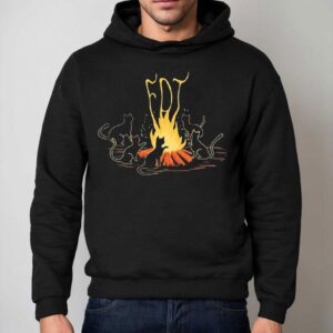 Fdt Cats Warming Up By The Campfire Shirt 2 Fdt Cats Warming Up By The Campfire Hoodie