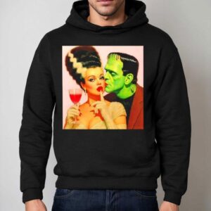 Frankenstein With Bride Graphic Shirt 2 Frankenstein With Bride Graphic Hoodie