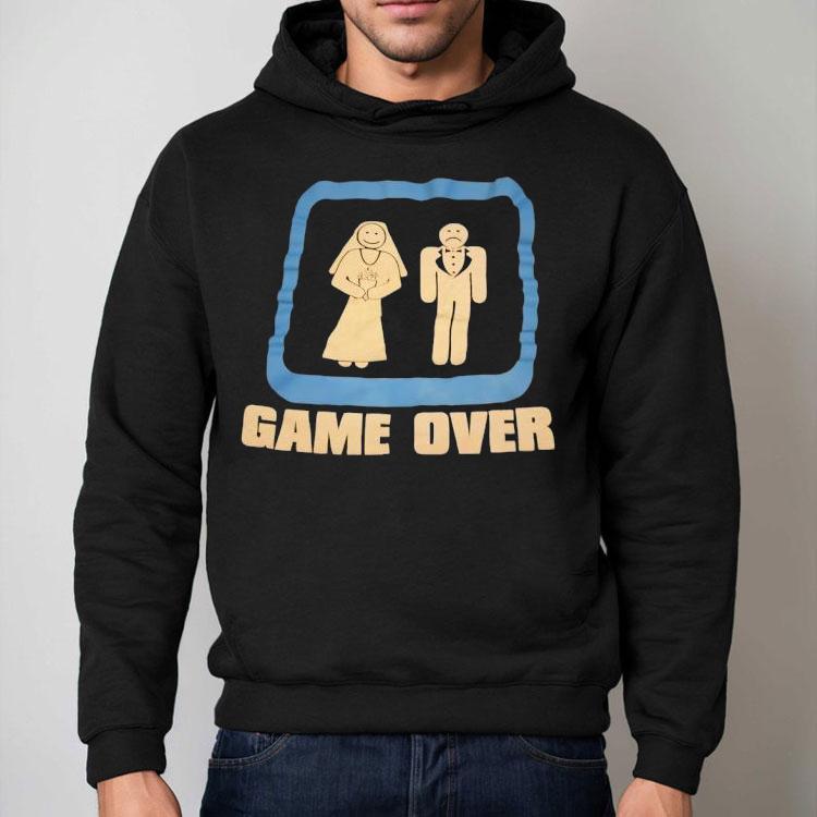 Game Over Wedding Shirt Game Over Wedding Shirt