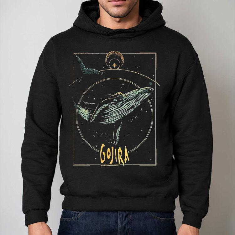 Gojira Lille France At Zenith Of Lille On November 28 2025 The Whale Event Shirt Gojira Lille France At Zenith Of Lille On November 28 2025 The Whale Event Shirt