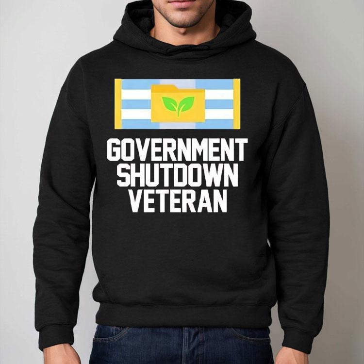 Government Shutdown Veteran Ecorative Ribbon Shirt Government Shutdown Veteran Ecorative Ribbon Shirt