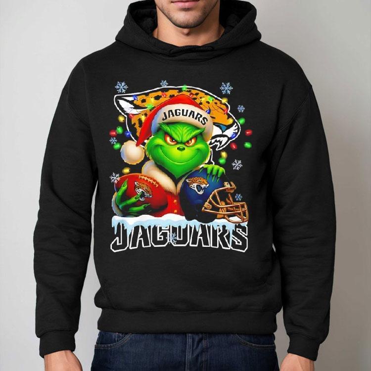 Grinch And Jacksonville Jaguars Christmas Theme Helmet Shirt Grinch And Jacksonville Jaguars Christmas Theme Helmet Shirt
