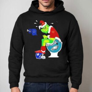 Grinch Washington Commanders Shit On Philadelphia Eagles Helmet Toilet Christmas Shirt 2 Grinch Washington Commanders Shit On Philadelphia Eagles Helmet Toilet Christmas Hoodie