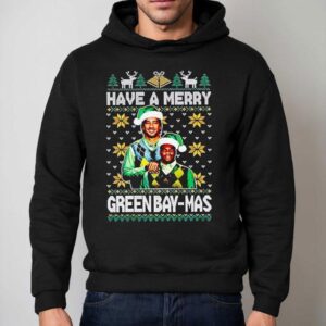 Have A Merry Green Bay Mas Football Christmas Hoodie