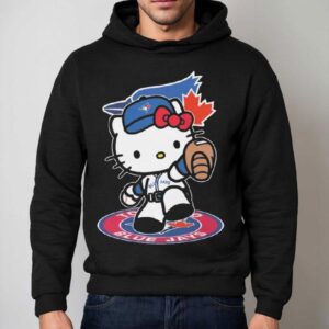 Hello Kitty Player Toronto Blue Jays Baseball Hoodie