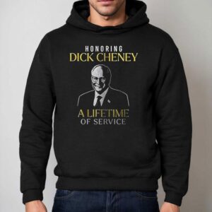 In Gratitudeipsum Los Angeles Chargers Honoring Dick Cheney A Lifetime Of Service Portrai Hoodie