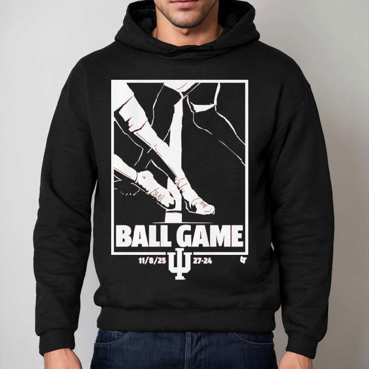 Indiana Hoosiers Breaking T Omar Cooper Jr. Ball Game Shirt Indiana Hoosiers Breaking T Omar Cooper Jr. Ball Game Shirt