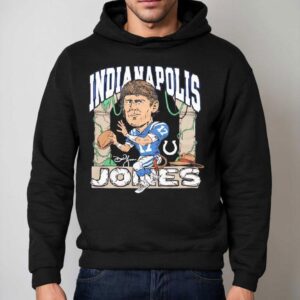Indianapolis Colts Superstar Daniel Jones Lights Up The Field Graphic Shirt 2 Indianapolis Colts Superstar Daniel Jones Lights Up The Field Graphic Hoodie