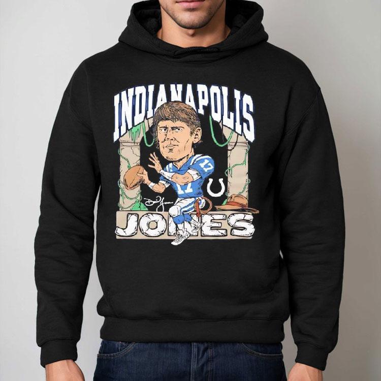 Indianapolis Colts Superstar Daniel Jones Lights Up The Field Graphic Shirt Indianapolis Colts Superstar Daniel Jones Lights Up The Field Graphic Shirt